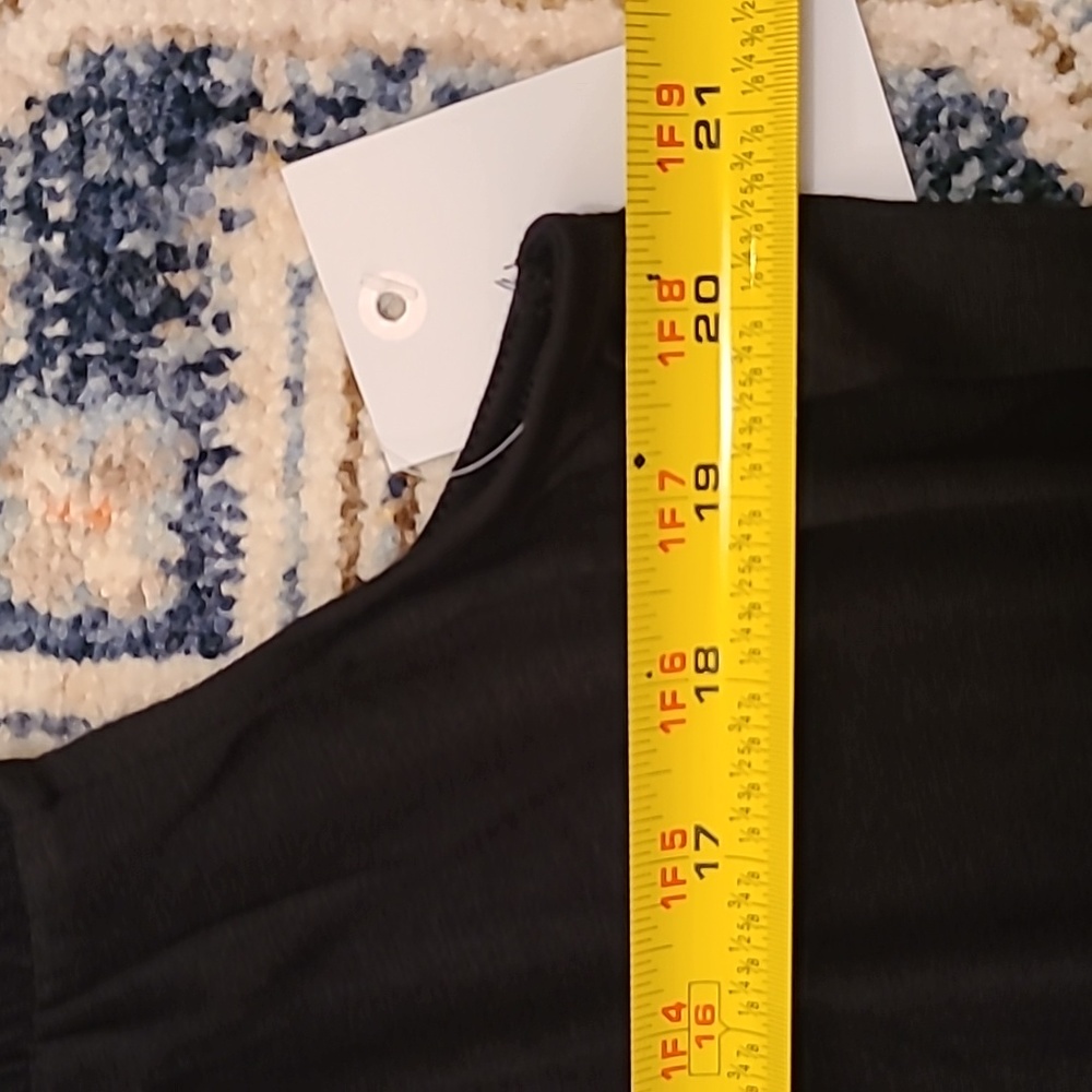 CROFT AND BARROW WOMENS BLACK SLEEVELESS TOP SIZE LARGE - Picture 10 of 15